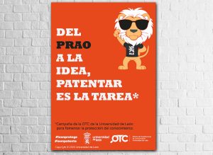 OTC UNILEON - Campaña Patentes - Cartel Prao