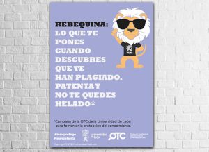 OTC UNILEON - Campaña Patentes - Cartel Rebequina