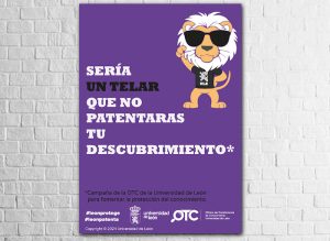 OTC UNILEON - Campaña Patentes - Cartel Telar